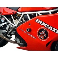 Padací chrániče - Ducati 750SS (začátek 90. let), černé